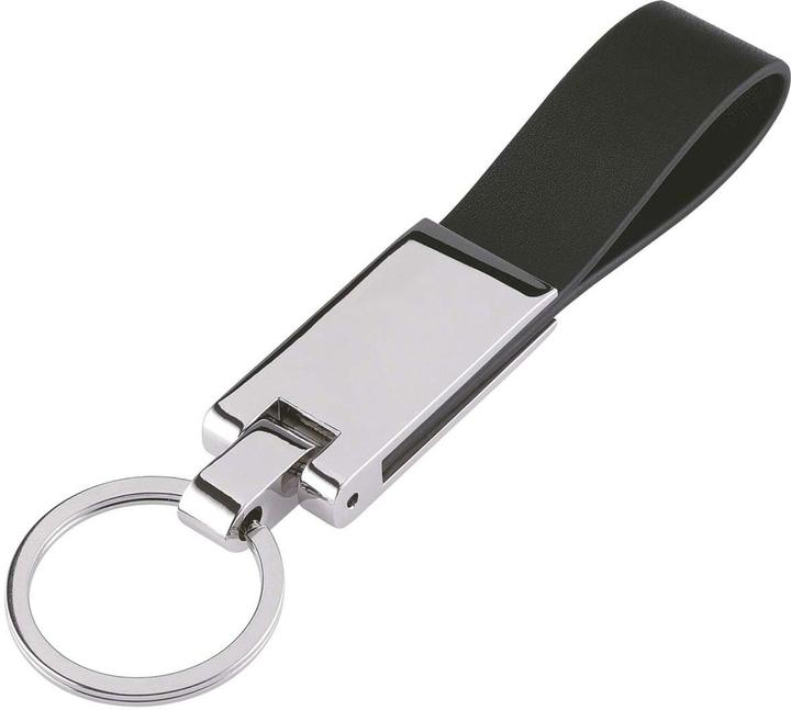 Wedo Schlsselanh„nger "STYLE", Metall-Leder-Kombination