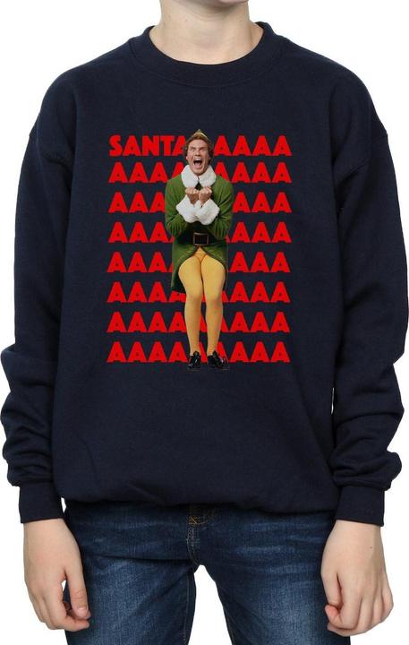 Immagine prodotto Elf Buddy Santa Scream Felpa Ragazzi (152, 158)