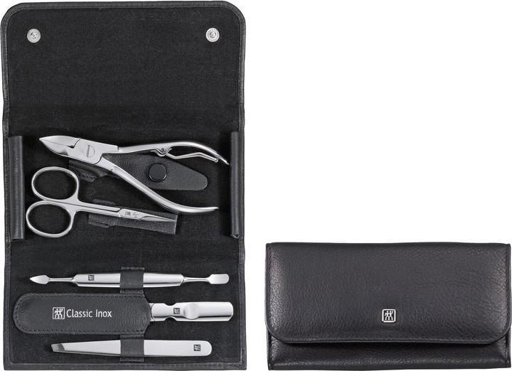 Zwilling 97437-004-0 Classic Inox Etui aus Rindleder 5-teilig schwarz