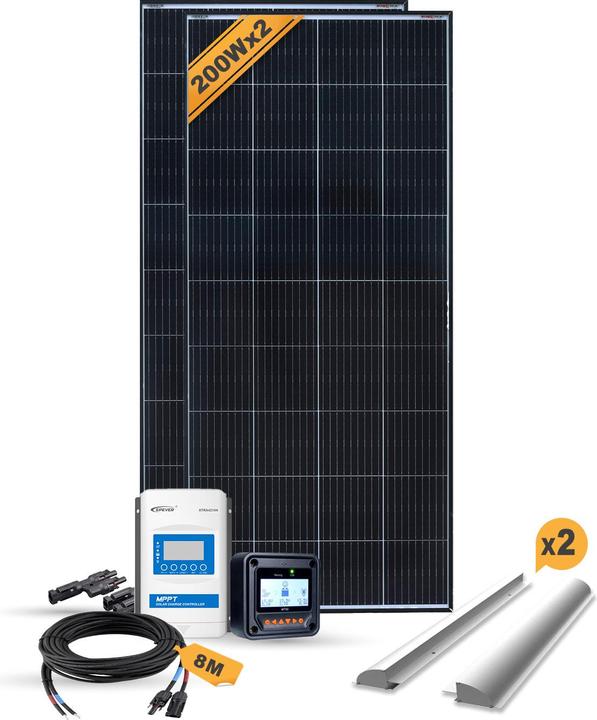 Produktbild Enjoy solar Wohnmobil Monokristallin Set (200 W)
