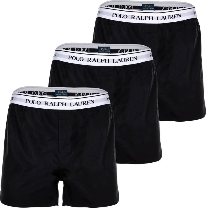 Ralph Lauren Web-Boxershorts Casual Bequem sitzend (S, 3er Pack)