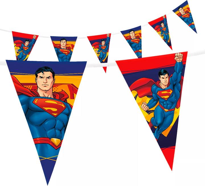 Produktbild Partyfactory Wimpelkette Superman