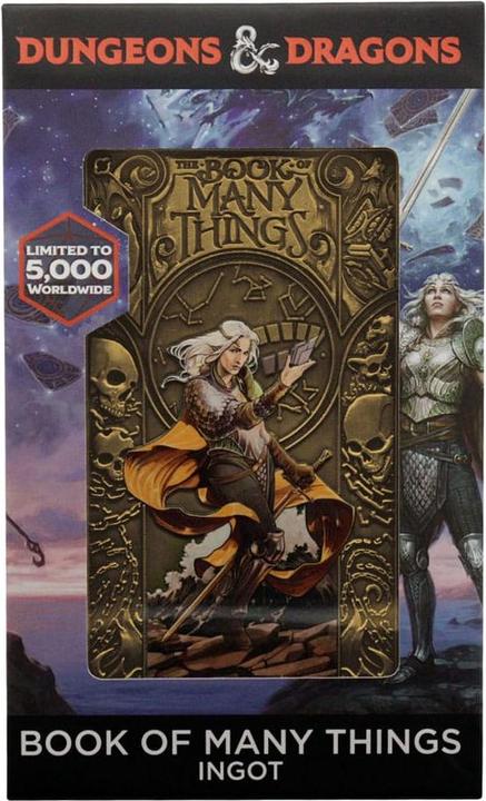 Produktbild Fanattik Dungeons & Dragons Lingot Book of Many Things Limited Edition