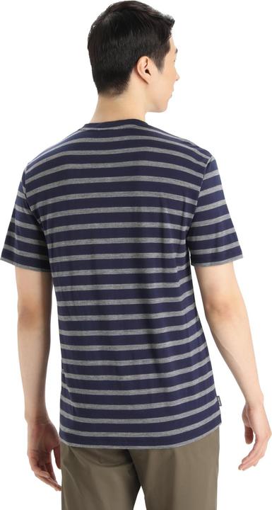 Actual product image Icebreaker Men Drayden SS Tee Stripe (M)
