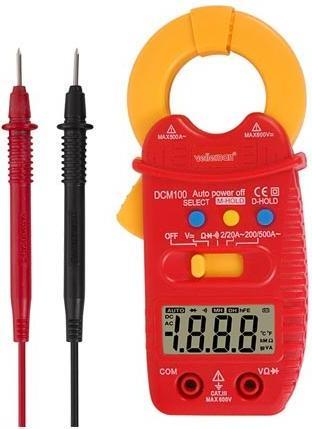 Produktbild Velleman DIGITALE MINI-STROMZANGE - CAT III - 600 V - AC - MIT DATA-HOLD-FUNKTION (CAT III)
