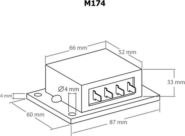 Actual product image Kemo Charge Controller Dual M174 Series 12
