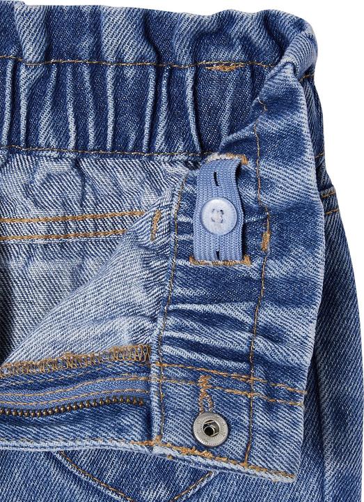 Produktbild Vertbaudet Mädchen Paperbag-Jeans mit Herz-Taschen (98)