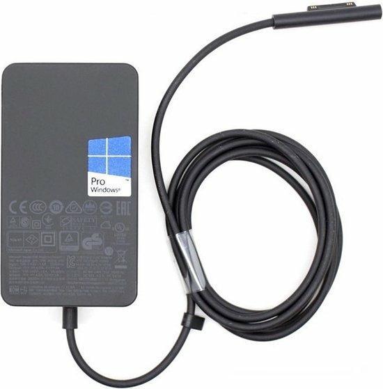 Produktbild Microsoft Surface 65W Netzteil for business (CH, DE, AT, FR, BEL, NLD, Eng. Intl.) (65 W)