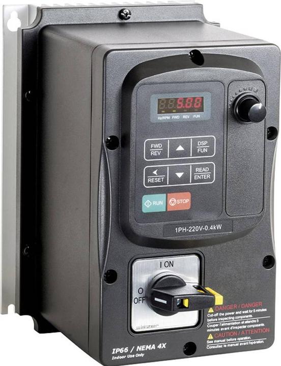 Produktbild Peter Electronic Frequenzumrichter 0.37kW 1phasig 230V