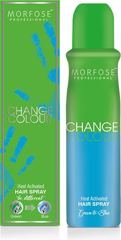 Produktbild Morfose Farbewechsel Spray Grün/Blau 150ml