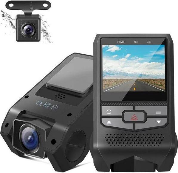 Produktbild MU Classic RJT99 Dashcam (Eingebautes Mikrofon, Beschleunigungssensor, GPS-Empfänger, Eingebautes Display, WLAN, Eingebaute Anzeige, Full HD)