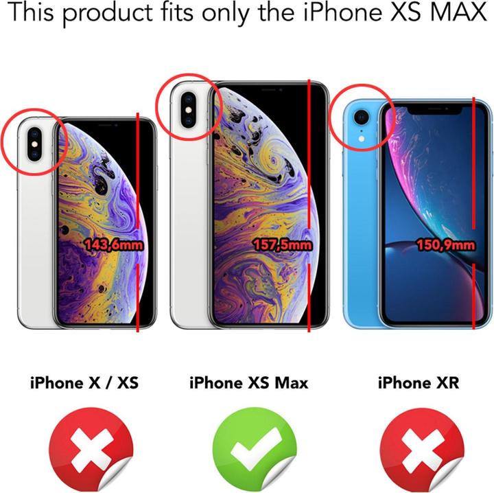 Immagine prodotto Nalia Copertura in vetro temperato a specchio (Apple iPhone XS Max)