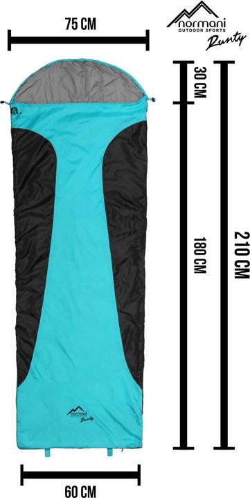 Produktbild Normani Ultralight-Schlafsack Touren-Sommerschlafsack - 8474 (210 cm)