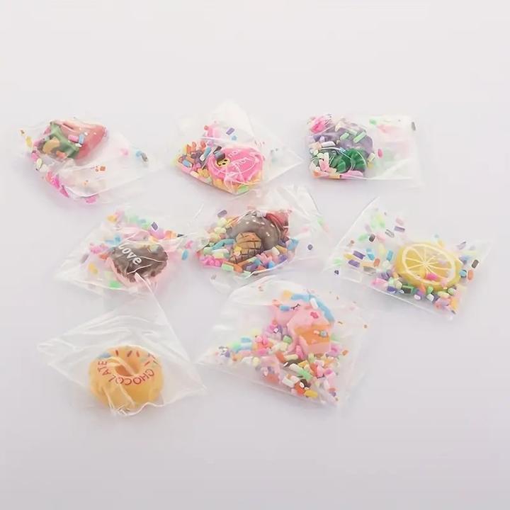 Produktbild Splash & Fun 8 Stück Farbbox matter Slime-Kit mit vielen Charms