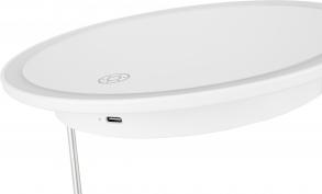 Image du produit Humanas HS-ML01 Miroir de maquillage avec éclairage LED USB (20 x 20 x 30 cm)
