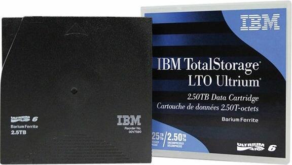 IBM LTO 6, 2.5/ 6.25TB, P-Case, y compris l'étiquette (LTO-6 Ultrium, 2500 Go)