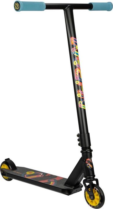 Actual product image Nijdam Stuntstep - Neon Feelin - Zwart/Blauw