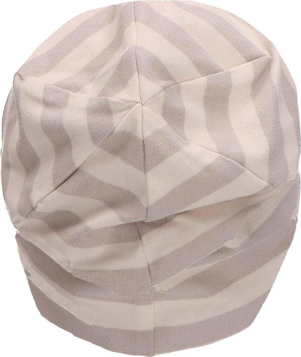 Actual product image Sterntaler Beanie Slouch Beanie Striped Light Grey Gr. 51 (51)