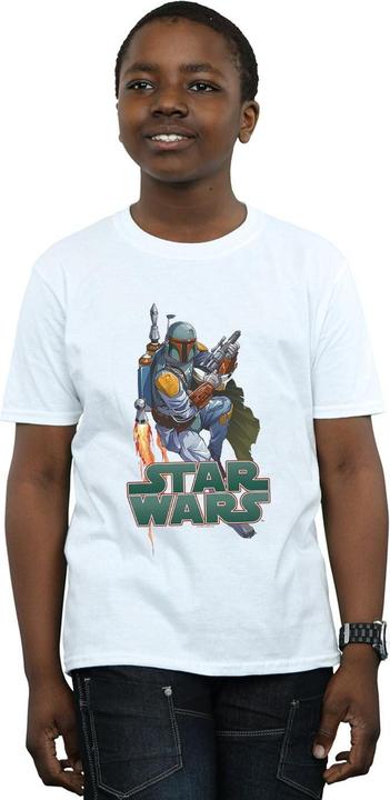 Image du produit Star Wars - T-shirt BOBA FETT FIRED UP - Garçon (152, 158)