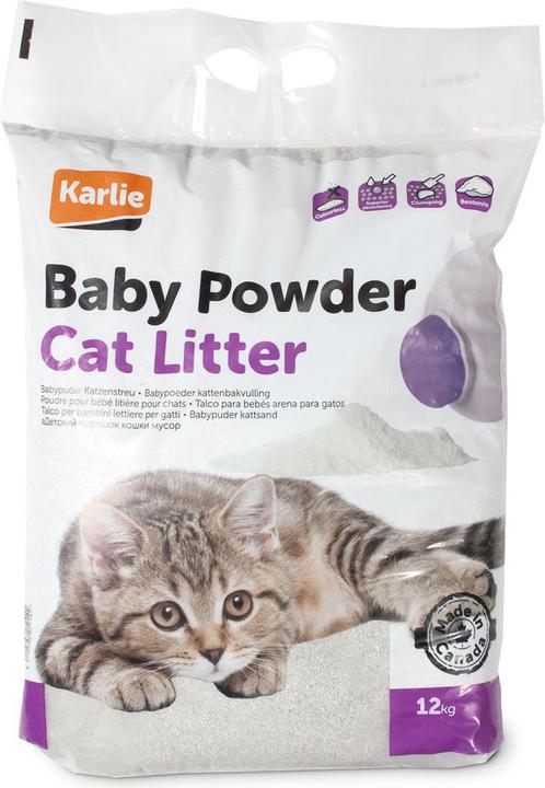 Produktbild Karlie Katzenstreu Babypuderduft (12 kg)