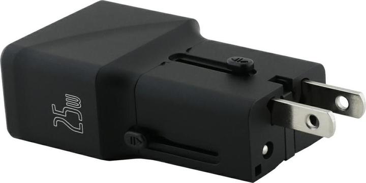 Produktbild Tumi Power Charger Travel Adapter 25W USB-C / USB-A + Cable USB-C/USB-C black