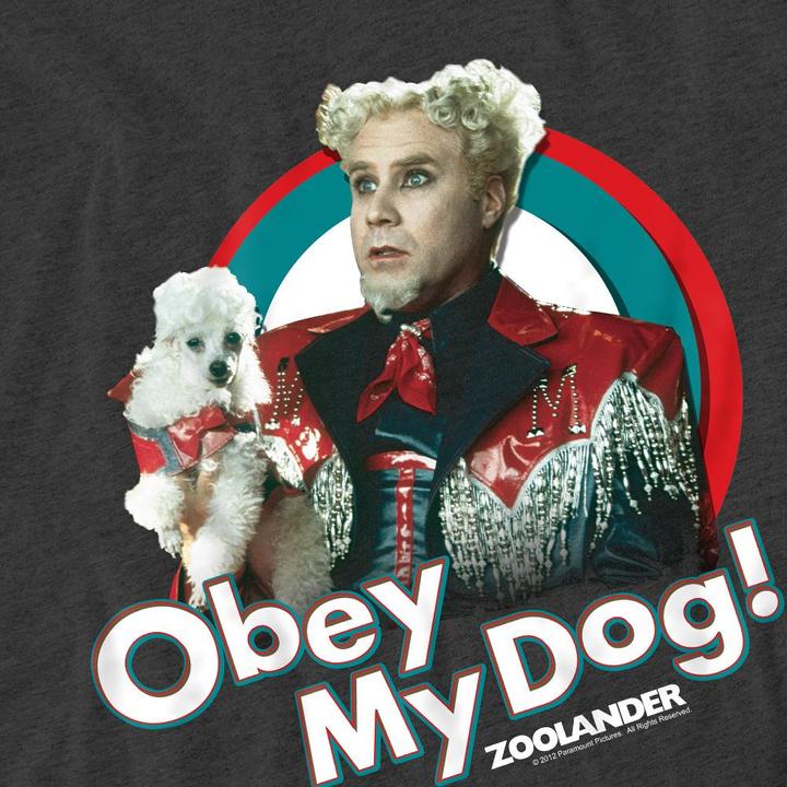 Produktbild Zoolander Obey My Dog TShirt (S)