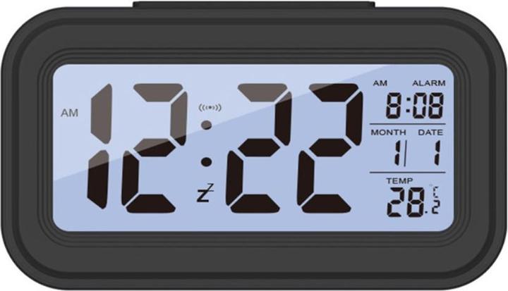 Immagine prodotto Cover-Discount Sveglia digitale Display temperatura Nero