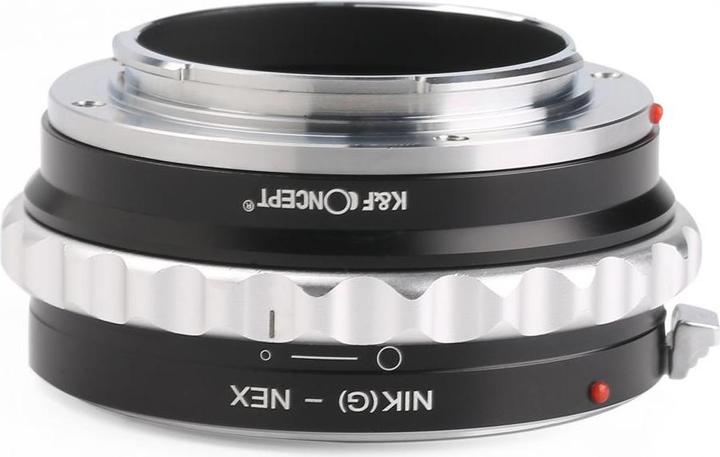 Actual product image K&F Concept High Precision Lens Adapter Mount, Copper, NIK (G)-NEXII