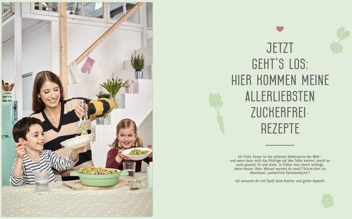 Produktbild Das Zuckerfrei-Kochbuch für Kinder (Deutsch, Christina Wiedemann, Cathy Hummels, Antonia Gavazzeni, 2020)