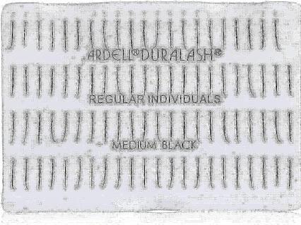Actual product image Ardell Duralash Regular Medium Black (Artificial eyelashes)