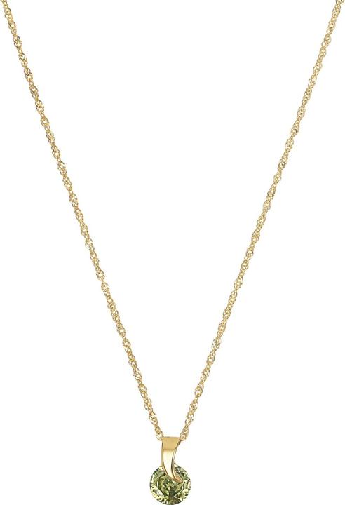 Actual product image Amor Halsschmuck für Damen, Gold 375, Zirkonia synth. (Gold 375, 9 ct)