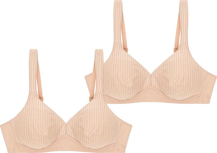 Image du produit Triumph Soutien-gorge sans armatures Modern Soft+Cotton (75 C, lot de 2)