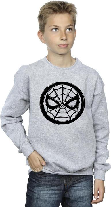 Actual product image Boys Spider-Man Chest Logo Sweatshirt (116)