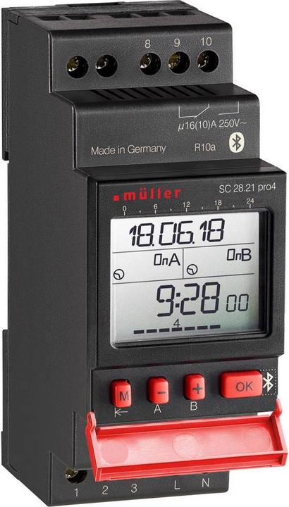 müller Digitale Wochenuhr