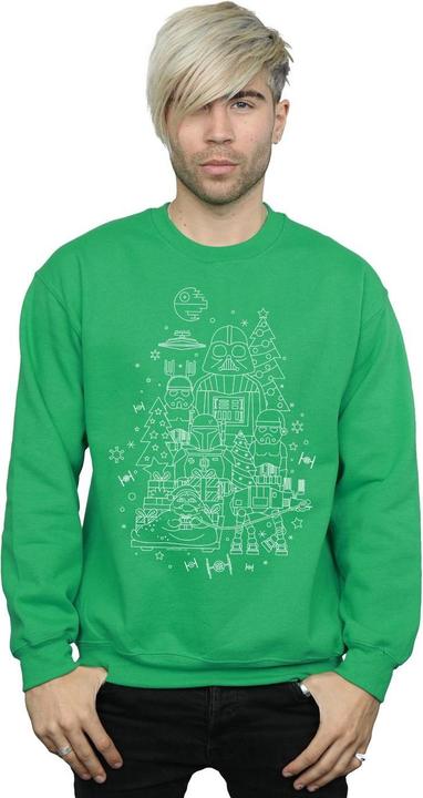 Produktbild Star Wars Empire Christmas Sweatshirt (L)