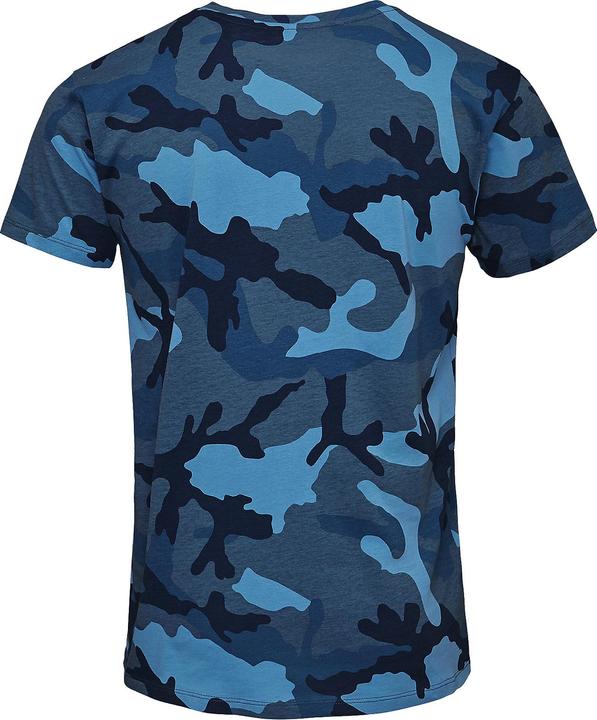 Actual product image Sols Camo Tshirt With Camouflage Pattern Short Sleeve (XXL)