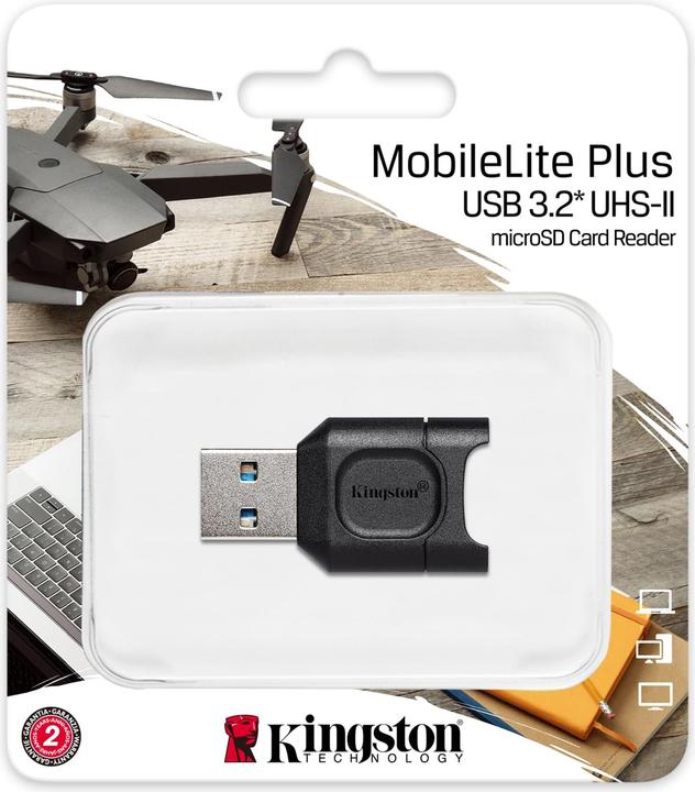Actual product image Kingston MobileLite Plus microSD (USB)