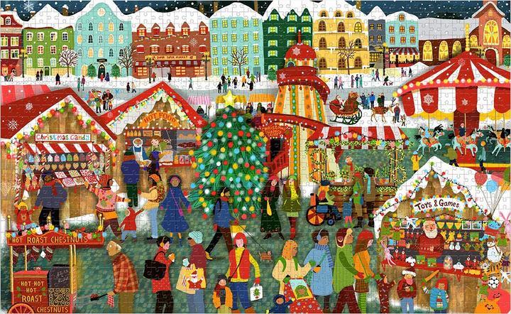 Immagine prodotto Ravensburger Puzzle da 1000 Pezzi - Mercatino di Natale (1000 pezzi)