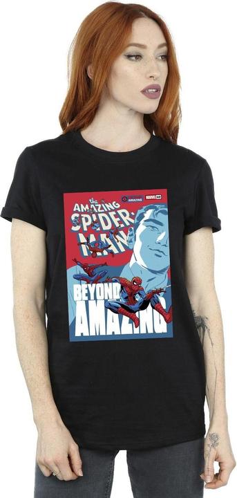 Immagine prodotto Spider-Man Beyond Amazing Cover Maglietta Ampia Donna (M)