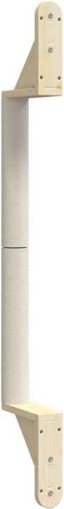 Actual product image VidaXL Wall-mounted scratching post 109 cm sisal (109 cm, Brown)