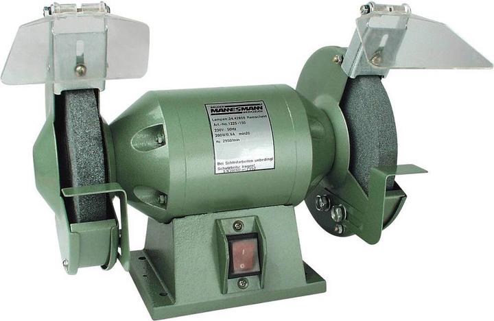 Actual product image Mannesmann Double grinder (Bench grinder, 200 W)