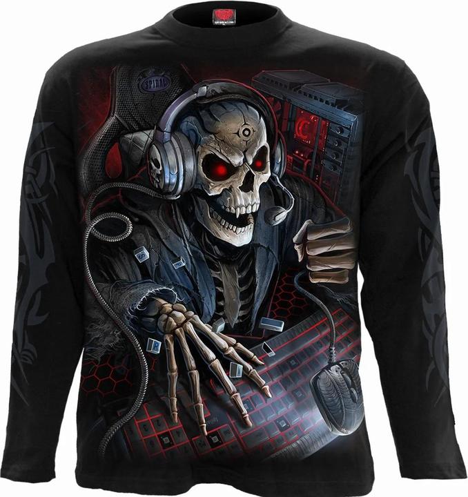 Spiral PC Gamer TShirt Langärmlig