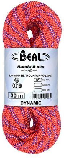 Beal Rando 8mm dynamic ropes (20 m)