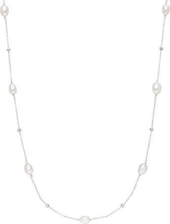 Produktbild Perlencollier Essential, 925 Sterlingsilber (925 Sterlingsilber rhodiniert)