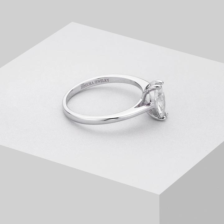 Immagine prodotto Sensora Jewelry Anello di marmo (54, 925 Argento)