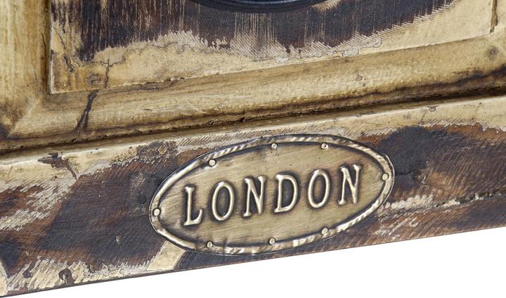 Immagine prodotto DKD Home Decor Wall Clock London Teak (81 x 15 x 37 cm)