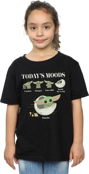 Immagine prodotto Star Wars The Mandalorian The Child Moods Maglietta Ragazze (152, 158)