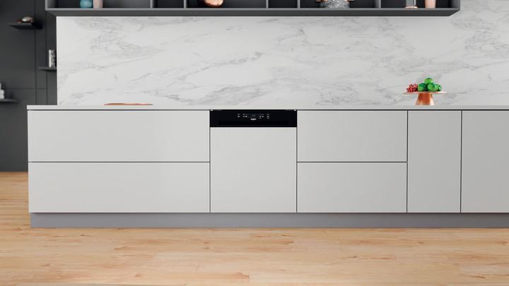 Produktbild Whirlpool WBC3C26B Spülmaschine Halb integriert 14 Massgedecke