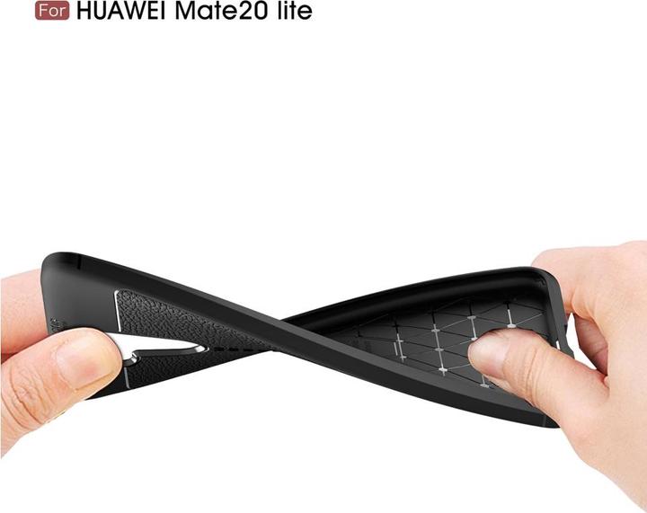 Produktbild Screenguard Huawei Mate 20 Lite Hülle Leather Design TPU Cover (Huawei Mate 20 Lite)