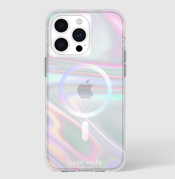 Immagine prodotto Case-Mate Bolla di sapone MagSafe - Custodia per iPhone 15 Pro Max (iridescente) (Apple iPhone 15 Pro Max)